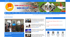 Desktop Screenshot of caugiay.edu.vn
